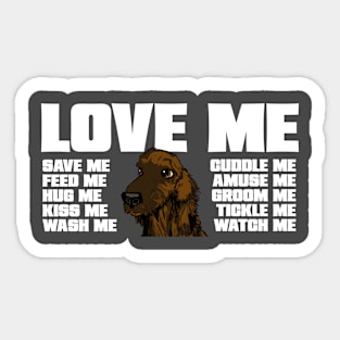 LOVE ME Sticker